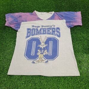 Vintage 1995 Bugs-Bunny Shirt Womens 2XL 25x31 Faded